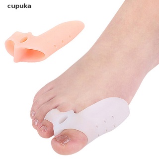 cupuka - corrector de dedos de silicona (2 unidades, separador de ortopédicos, alivio del dolor)