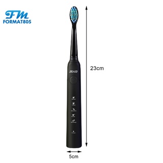 Cepillo De dientes eléctrico con forma redondeada/cepillo De dientes Ipx7 impermeable Para viaje