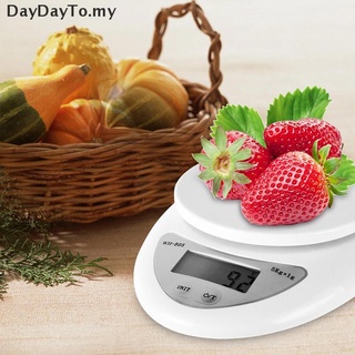 [Daydayto] báscula de cocina Digital para alimentos de cocina pesan en libras gramos Tael onzas [MY] (1)