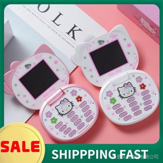 KNigata K688 Multifuncional Teléfono Celular Dual standby Adorable De Dibujos Animados Hello-Kitty Niños Teclado Para Niñas