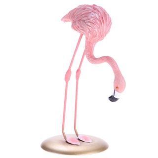 Figura De Animal Rosa flamenco Escultura pájaros estado arte Figura De Animal decoración regalo Para flamenco
