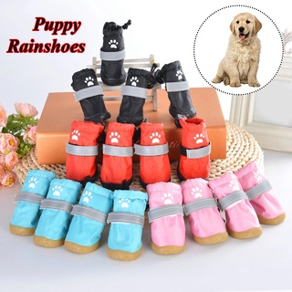 Yjckzt zapatos de mascotas impermeables zapatos de lluvia para mascotas zapatos de perro zapatos de mascotas suministros