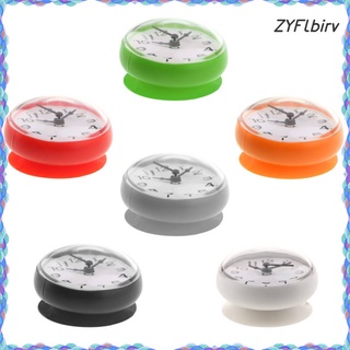 Reloj De Ducha Impermeable Con Ventosa Para Baño , Cocina , Pared , Vidrio , Color Rojo