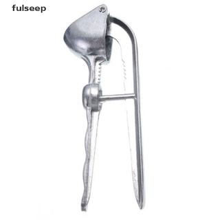 [fulseep] trituradora de prensa de ajo de acero inoxidable exprimidor de masher cocina casera picadora herramienta trht (5)