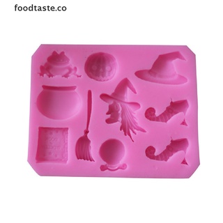 molde de silicona para pastel de halloween, cocina, calabaza, decoración, herramienta para hornear [co] (3)