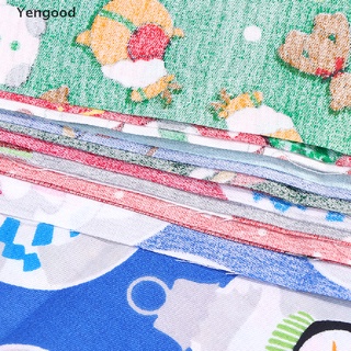 Yengood 20 piezas De tela De Costura De algodón Para navidad De 25x25cm Para retazos/diy/hechas a mano (5)