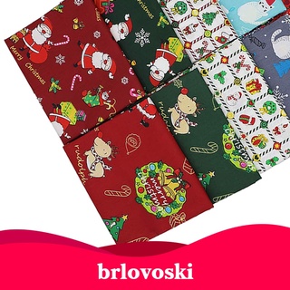 Brlovoski 17.7'X 3.9''(45 Cm X 55cm) De tela impresa De algodón Para retazos/Costura De tela Para retazos cuadrados