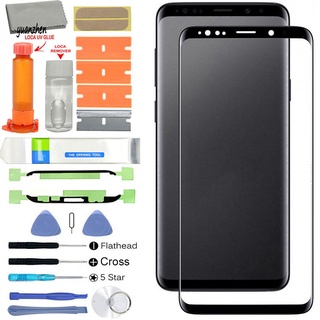 < yuanzhen > Kit De Pegamento UV Para Lente De Pantalla Exterior Frontal De Repuesto Para Samsung Galaxy Note 9