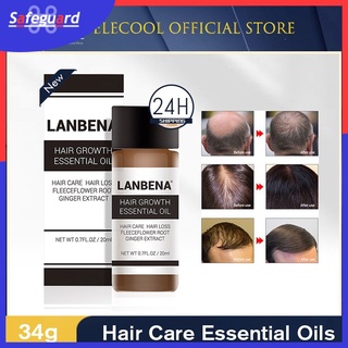 SAFEGUARD LanBeNA Powerful Hair Growth Essential Oil Treatment anti Hair Loss Hair Care ❤