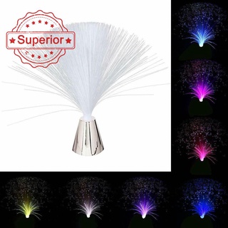 Luz led de fibra óptica/luz nocturna/navidad/herramienta de navidad/hogar Multicolor/boda W6A2