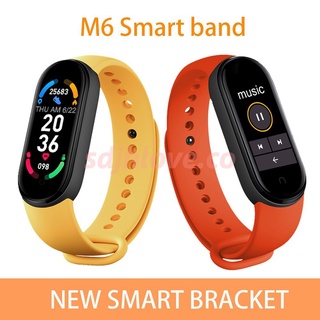 Reloj inteligente xiaomi miband 6 relógio inteligente M6 relógio Smartwatch M5 com Bluetooth Monitor Cardíaco Smartwatch Bluetooth 4.2 Monitor