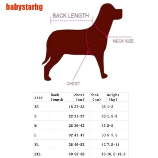 [babystarhg] impermeable perro impermeable con capucha transparente mascota perro impermeable ropa para mascotas (6)