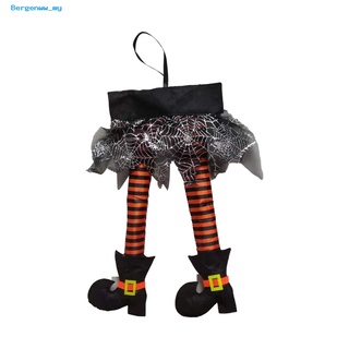 <Bergenww_my> Colgante de Halloween adorno colgante de bruja de Halloween colgante piernas empalme para fiesta Festival