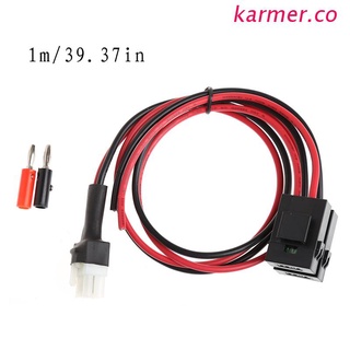 KAR2 1M Cable De Fuente De Alimentación De Fusible De Onda Corta 30A Para Yaesu FT-857D/897D IC-725A