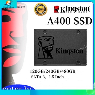 [Kingston Ssd] unidad De Estado Sólido De 120/240/480gb Kingston A400 Ssd Sata 3 De 2.5 pulgadas disco duro Para computadora De escritorio Laptop/jinyingh (1)