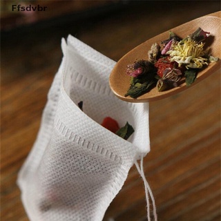ffsdvbr 100pcs no tejido vacío bolsitas de té cadena de sellado de calor filtro de papel de hierbas bolsas de té *venta caliente (4)