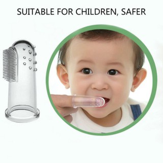 Cepillo De Dientes De Dedo De Silicona Suave Para Bebés Y Niños útiles Saludables Para Bebés Cepillo De Dientes Para Dedos