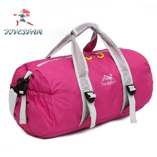 Bolsa de viaje para acampar montañismo impermeable senderismo bolso (rojo rosa) -113861.06