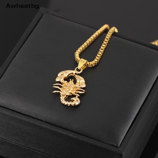 Awheatbg Fashion Hip Hop Men Scorpio Long Chain Sweater Necklace Punk Rock Jewelry Gift *Hot Sale