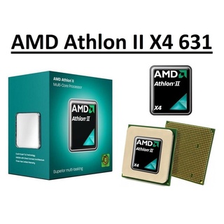 Envío Rápido CPU AMD Athlon II X4 631 Procesador De Cuatro Núcleos 2,6 GHz , Socket FM1 , De 100 W En stock Escritorio 100 % De Trabajo