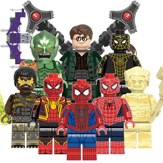 No Way Home Spider-Man Minifigures Sandman Bloques Juguetes