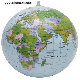 [yyyyulinintellcool] Globo inflable globo mundo tierra océano mapa bola geografía aprendizaje playa bola caliente