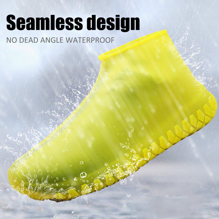zapatos de lluvia resistentes al agua para botas de lluvia eh: fundas antideslizantes de goma para botas de lluvia