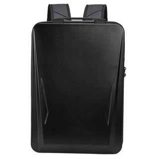 mochila rígida para portátil antirrobo con puerto usb, mochila de viaje de negocios