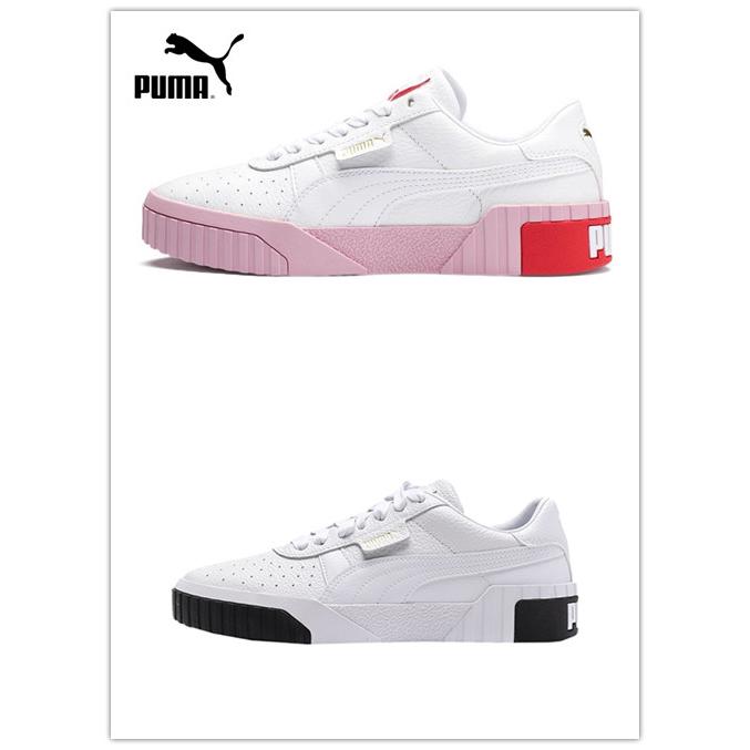 ¡Origina! Puma CALI zapatos mujer negro/blanco Kasut (1)