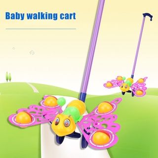 Baby Learning Walker juguetes para niños pequeños aprendizaje de dibujos animados carro Push juguete (6)