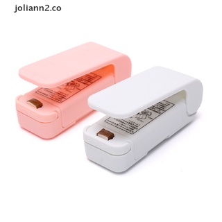 joli portátil sellador paquete mini máquina de sellado de alimentos snack clip sellador de calor co