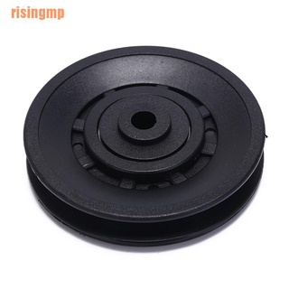 Risingmp (¥) 1pc 90 mm negro rodamiento polea Cable de rueda equipo de gimnasio parte resistente al desgaste kit de gimnasio