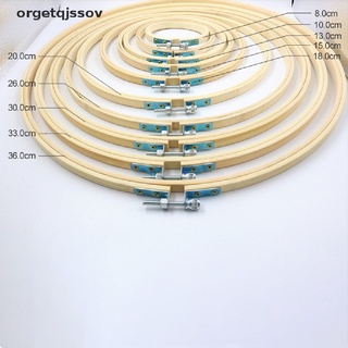 orget máquina de punto de cruz de bambú marco bordado diy aguja artesanía herramientas de costura co