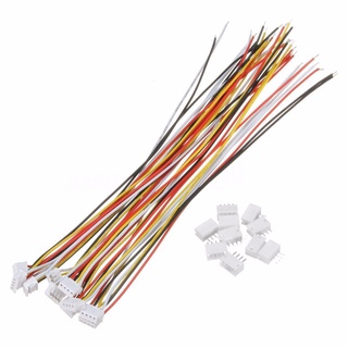 10 juegos nuevo Mini conector Micro JST mm ZH de 4 pines con cables 150 mm 28AWG shuixudenise