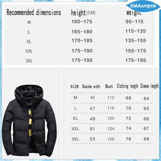invierno a prueba de viento capucha gruesa abrigo chaqueta ligera térmica ropa de abrigo