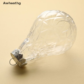awheathg bola de plástico transparente de plástico transparente bola de artesanía bola para decoraciones de navidad *venta caliente