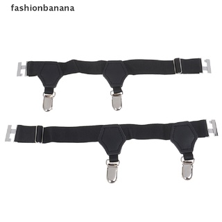 [fashionbanana] 2 pzas ligueros de liga elástica ajustable para piernas Clip caliente