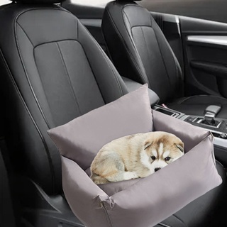deluxe perro asiento de coche portátil mascota coche booster protector de asiento de viaje jaula impermeable nido para gatito cachorro perros gatos dentro de 22 lbs para suv