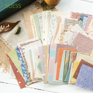 RUESS Vintage Journaling Sticker Travel Journal Drawing Supplies Scrapbook Paper Scrapbooking Stickers Stamping Craft Paper 60/360 Sheets Decorative Stationery Paper