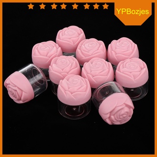 20g Round Plastic Jars Empty Cosmetic Cream Lotion Containers with Rose (9)