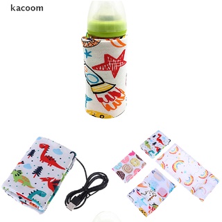 Kacoom 1Pc Portable USB baby milk water bottle warmer heater insulated bag covers CO