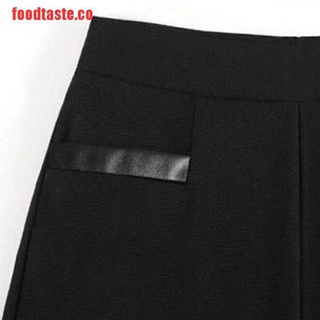 [foodtaste]pantalones casuales para mujer, talla grande, pantalones largos, moda (6)