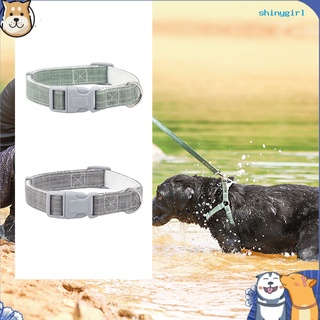 Sg--Collar de perro suave transpirable herramienta de tracción cómoda mascotas suministros para exteriores