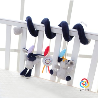 Baby Mobile Educational Musical Toy Newborn Plush Rattles Playing Crib Hanging Bell Toys for Baby