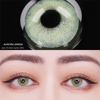2 pzas/par lentes de contacto de colores/cosméticos/cosméticos para contacto con ojos/lentes blancos rojos Anime Lentillas Rojas (8)
