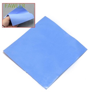 FAWLER 1PC Conductive Thermal Pad Soft Silicone Heatsink Cooling Blue Graphic Durable High Quality GPU CPU Paste Gel/Multicolor