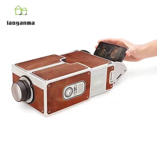 smartphone proyector crear un pequeño cine en casa proyector de teléfono portátil (3)