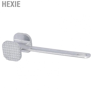 hexie - martillo de carne de doble cara, aleación de zinc, ablandador de carne, herramienta de cocina para el hogar, restaurante