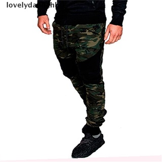 [i] pantalones de carga casual militar camuflaje joggers patchwork streetwear pantalones [caliente]