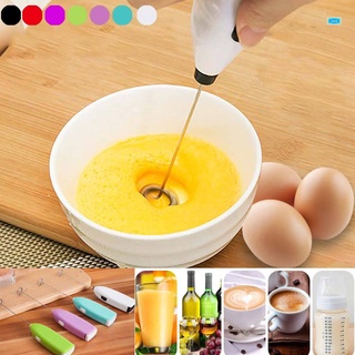Fashion Drinks Milk Frother Foamer Whisk Mixer Stirrer Egg Beater Electric Mini Handle Cooking Tools